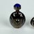 Metal Set of 3 Vintage Modernist Taxco Hand Hammered Sterling Perfume/Snuff Bottles With Gems For Sale - Image 7 of 11