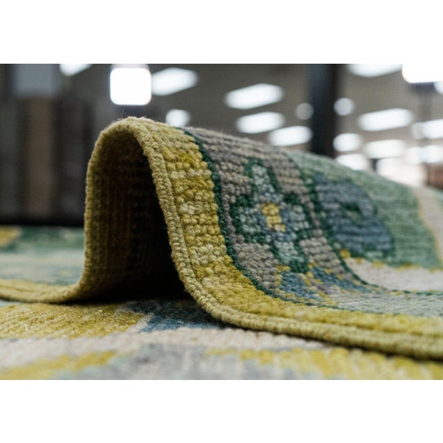Textile Turkish Oushak Rug 10'3" x 15'1" #20412 For Sale - Image 7 of 8