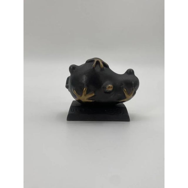 Art Object Table Sculpture in Bronze by Elizabeth Garouste and Mattia Bonetti for the Blome Collection in Ovp, 1996 For Sale - Image 11 of 11