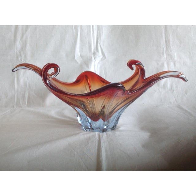 Glass Murano Glass Centerpiece, 1950s For Sale - Image 7 of 13