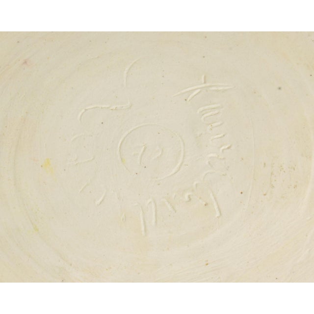Yellow Laura Andreson 1970 Studio Pottery Yellow Round Box For Sale - Image 8 of 10
