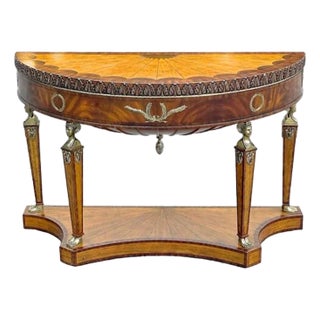 Vintage Maitland Smith Empire Style Console For Sale