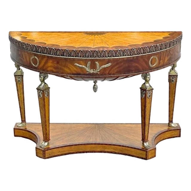 Vintage Maitland Smith Empire Style Console For Sale