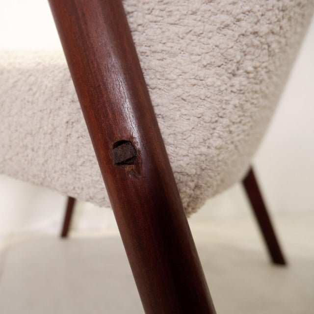 Brown Teak Lounge Chair by Rolf Rastad & Adolf Relling for Westnofa / Møre Lenestolfabrikk, 1960s For Sale - Image 8 of 14