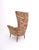 Vintage Floral Fabric Children's Armchair with Wooden Legs, Italy, 1950s For Sale - Image 6 of 10