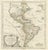 Map of the Americas by Robert De Vaugondy, 1757 For Sale - Image 4 of 11