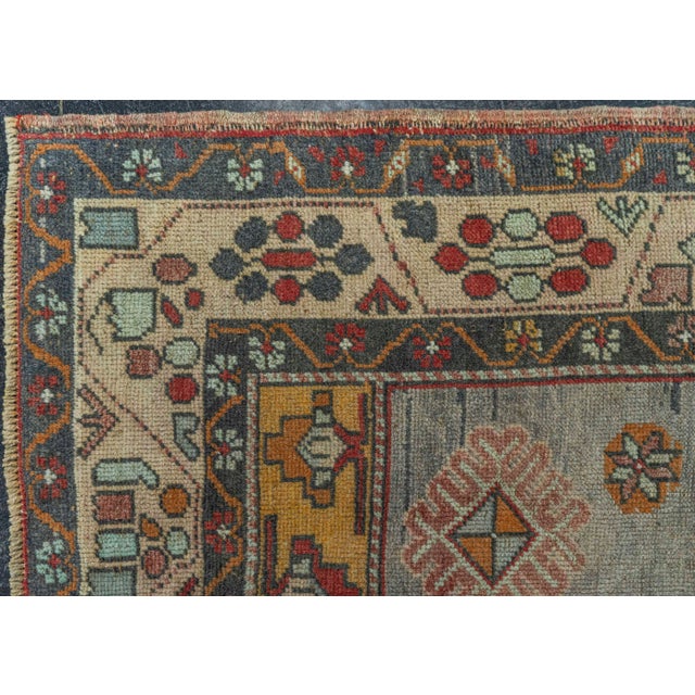 Early 21st Century Turkish Vintage Rug 4'3" x 7'4" #20810 For Sale - Image 5 of 8