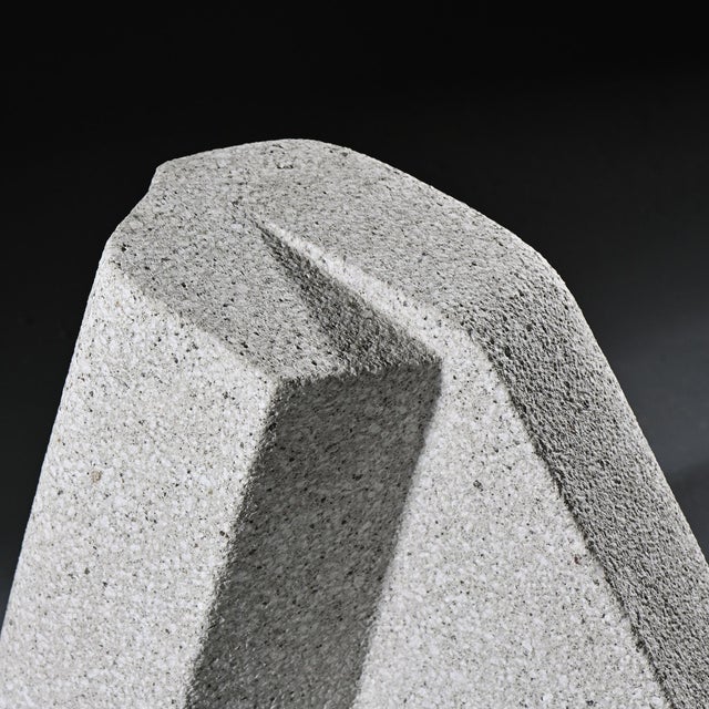 Robert Neuhauser, Geometric Sculpture, 1980s, Aerated Concrete For Sale - Image 10 of 18