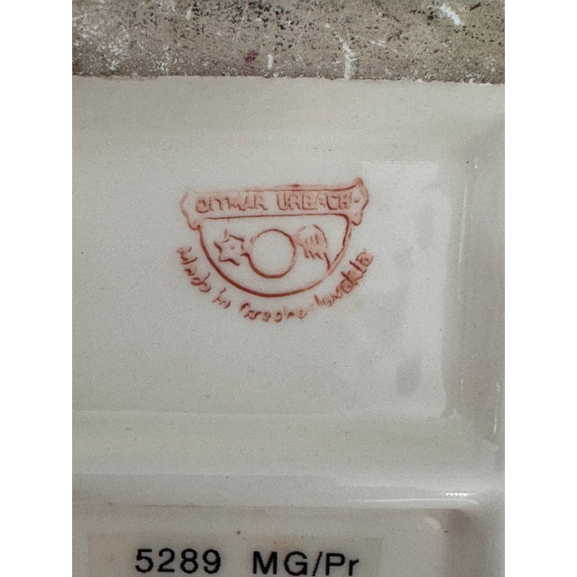 Vintage Ditmar Urbach Czechoslovakia Elephant Candle Vase Centerpiece For Sale In Seattle - Image 6 of 16