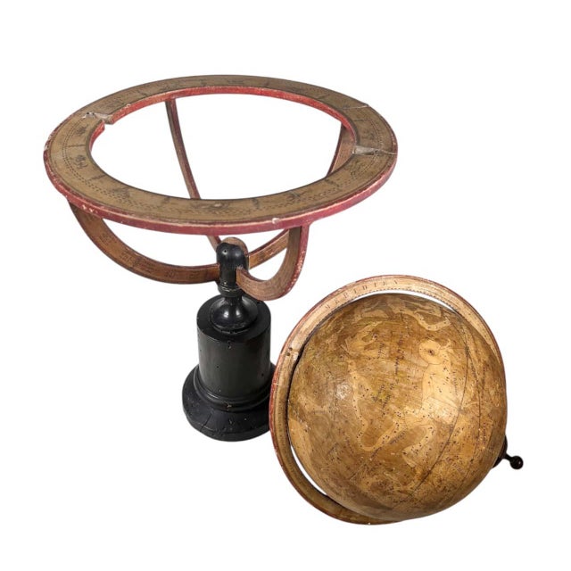Early 19th Century Terrestrial Globe by Félix Delamarche, Also Known as Charles-François Delamarche For Sale In Dallas - Image 6 of 17
