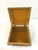 Wood 1950s Art Deco Nautical Wood Chest For Sale - Image 7 of 8