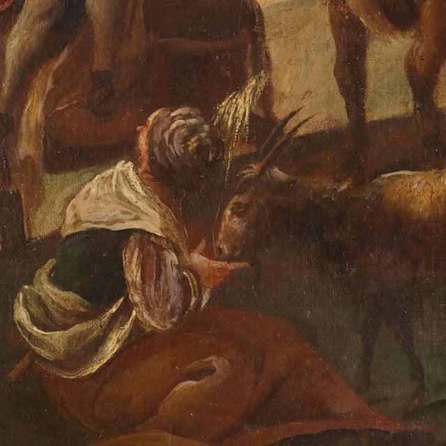 Landscape with Shepherds, 18th Century, Framed For Sale - Image 4 of 11