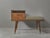 Mid-Century Scandinavian Teak and Green Fabric Entryway Bench, 1960s For Sale - Image 9 of 13