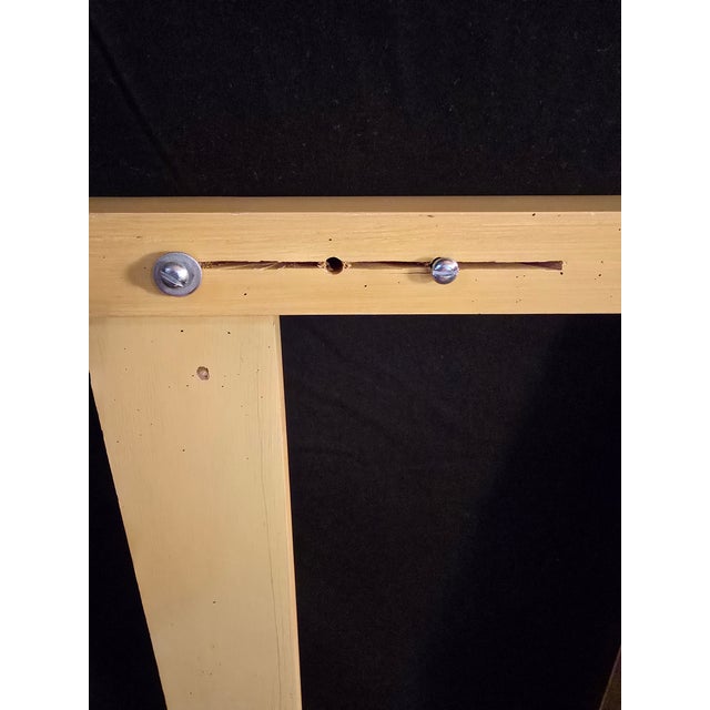 1970s 1970s Yellow Faux Bamboo Single Bed Frame For Sale - Image 5 of 17