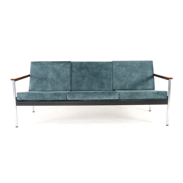 Vintage Model 1741 Sofa by Coen De Vries for Gispen, 1967 For Sale - Image 9 of 17