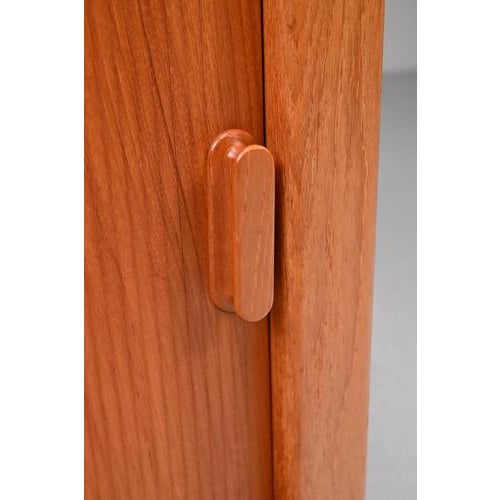 Wood Cabinet with Sliding Door from Silkeborg For Sale - Image 7 of 10