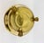 Vintage English Embossed Brass Footed Planter Cachepot For Sale - Image 9 of 10