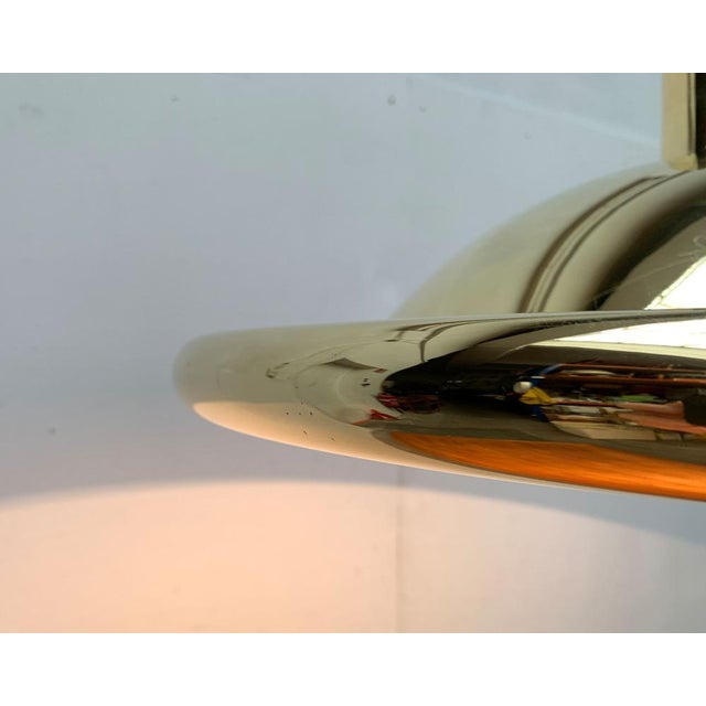Vintage Italian Postmodern Brass Model S-481 UFO Pendant from Luci Italia, 1970s For Sale - Image 15 of 18