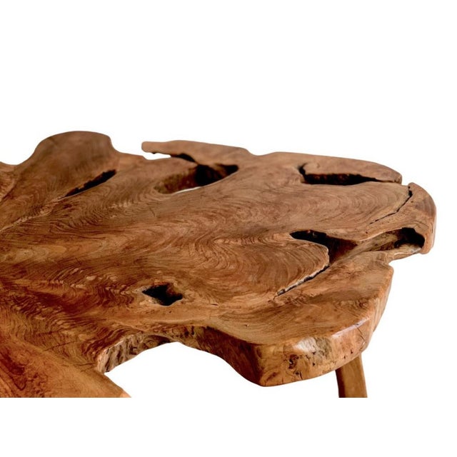 Vintage American Teak Coffee Table, 1970s For Sale - Image 5 of 16