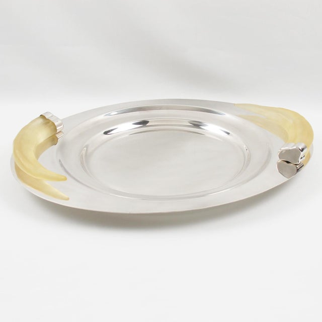 Step into the world of timeless sophistication with this exquisite serving tray, a true masterpiece designed by...