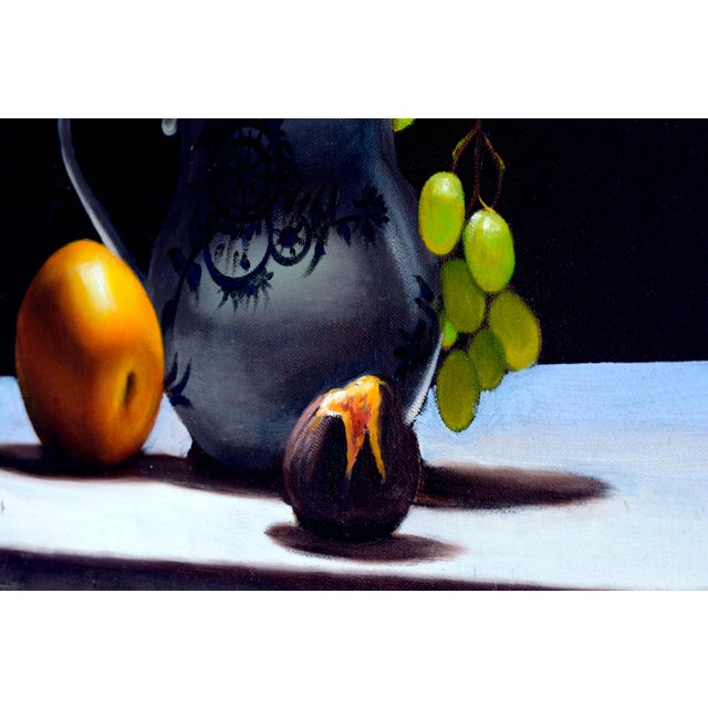 Maxmilian Ciccone, Cascata di uva, Still Life, Oil on Canvas, 2009 For Sale - Image 3 of 7
