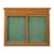 Vintage French City Hall Wall Mounted Display Case For Sale