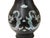 Vintage Metal Black Paint Mother of Pearl Double Dragon Art Vase For Sale - Image 12 of 12