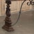 Wood Mid Century Spanish Walnut Sofa Table ~ Console With Hand Forged Iron Stretcher For Sale - Image 7 of 18