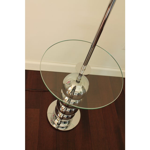 George Kovacs Stacked Chrome Ball Floor Lamp | Chairish