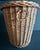 Late 20th Century Vintage Mid-Late 20th Century Wicker Wastebasket For Sale - Image 5 of 12