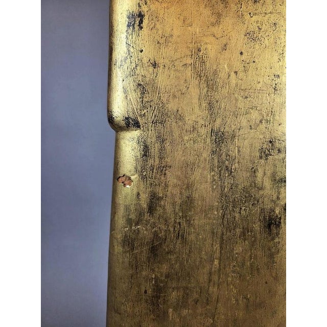 Large 18th Century Gilded Wooden Buddha, Siam For Sale - Image 4 of 5