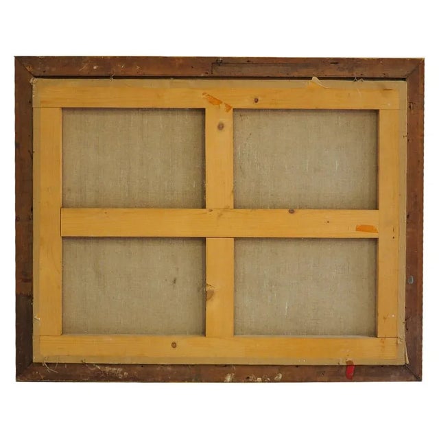 Oil on canvas signed by the artist Osvaldo Cesena Piraccini depicting "still life." The frame has some wear. Size with...