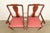 1940s Baker Furniture Style Federal Inlaid Mahogany Armchairs, Pair For Sale - Image 5 of 14