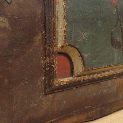 Folk Art Bridal Box For Sale - Image 11 of 12