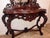 This beautiful vintage hall console table and mirror set is a stunning addition to any indoor space. The mahogany wood...