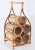 Mid 20th Century Mid 20th Century Rattan & Bamboo Wine Rack For Sale - Image 5 of 13