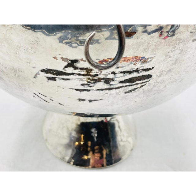 1980s Emilia Castillo, Silver-Plated "Monkey" Punch Bowl, Mexican Modernism For Sale - Image 14 of 18