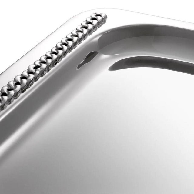 Not Yet Made - Made To Order Silver-Plated Trays, Set of 2 For Sale - Image 5 of 7