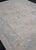 Modern Turkish Oushak Rug Soft Gray and Faded Blue Handwoven Wool Rug 6'4" X 9' For Sale - Image 3 of 9