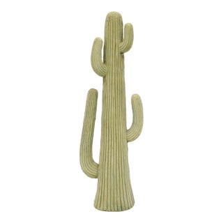 French Vintage Cactus Sculpture For Sale