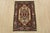 Tribal Heriz Rug 2′ X 3′ Ivory Wool Traditional Hand-Knotted Oriental Carpet For Sale - Image 3 of 8