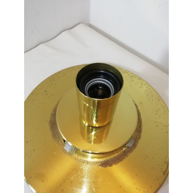 Gold Table Lamp by Ornella Noorda for Venini, Italy, 1970s For Sale - Image 8 of 10