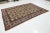 Persian 7 X 10 Antique Persian Mahal Handmade Wool Rug in Tan With Floral Pattern For Sale - Image 3 of 10