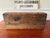Antique Industrial Dovetail Wood Factory Tray For Sale - Image 18 of 18