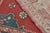 Textile Vintage Turkish Rug in Red With Colorful Floral Medallion, From Rug & Kilim For Sale - Image 7 of 7