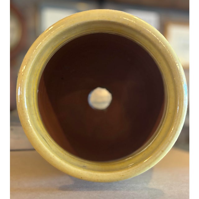 French Handmade Anduze Biot Olive Oil Jar For Sale In Louisville - Image 6 of 6