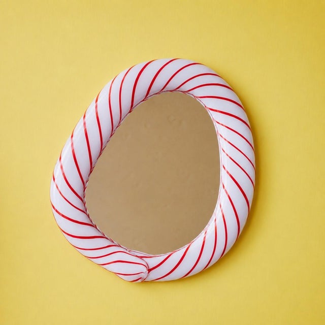 Candy by studio berg brings the joy of the sweet shop into the home: furniture and objects in striped glass, inspired by...