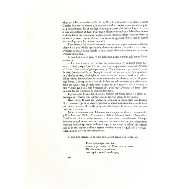 1968 Salvador Dalí Biblia Sacra "Plange, Virgo, Accinta Sacco" (Lament Virgin, Girded With Sackcloth) For Sale In New York - Image 6 of 10