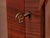 English Walnut Antique Curio For Sale - Image 11 of 12