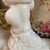 Glass Cherub Milk Glass Candle Stick Holders - A Pair For Sale - Image 7 of 8